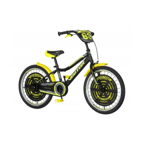 Venera Bike Bicikla Visitor Ran 200/Crno žuta/Ram 10/Točak 20 Slike