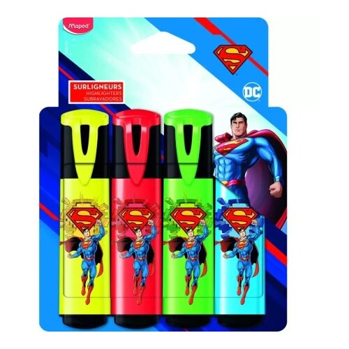 Maped text marker fluo pe's 1/4 superman ( m740733 ) Cene