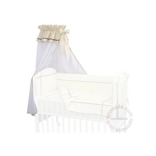 Baby Textil bebi baldahin za krevetac / Elegant krem Slike