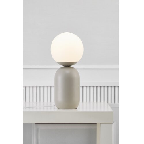 Nordlux Stona lampa NOTTI 1xE14/25W/230V siva Slike