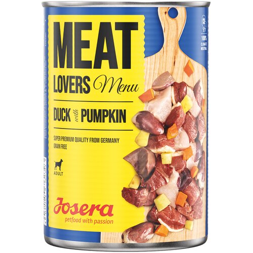  Varčno pakiranje Josera Meatlovers meni 12 x 800 g - Raca & buča Cijene