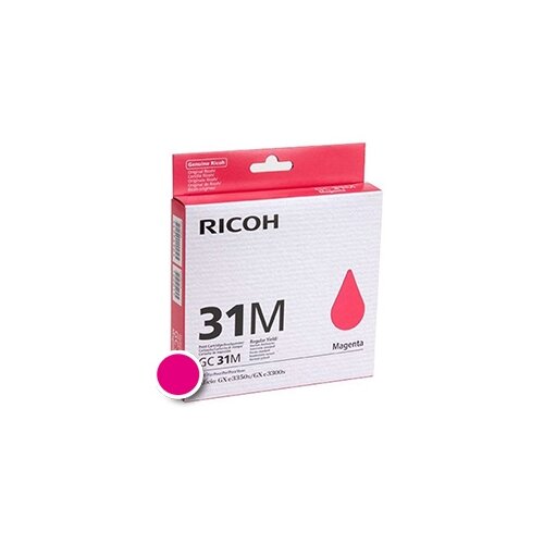  kartuša Ricoh GC31M (405690) rdeča/magenta- original Cene
