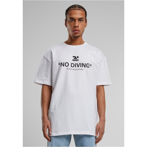 Mister Tee Men's T-shirt No Diving white Cene
