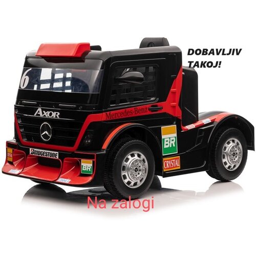 Lean_Toys Otroški Tovornjak na akumulator Mercedes XMX622 rdeča Cene