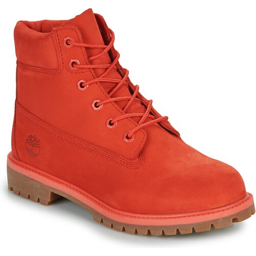 Timberland Pol&amp;scaron;kornji 6 IN PREMIUM WP BOOT Rdeča Slike