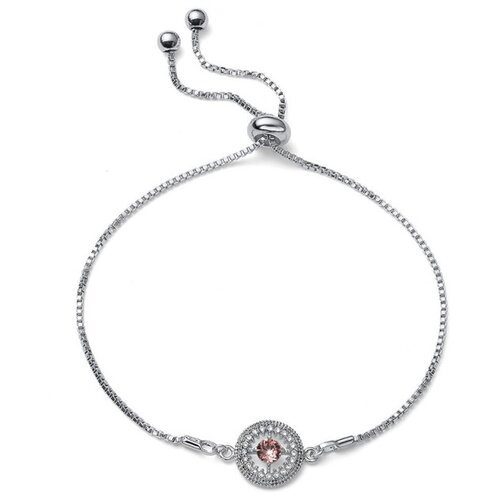 Oliver Weber ženska Antique Pink Narukvica Sa Swarovski Roze Kristalom Slike