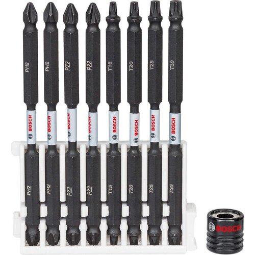 Bosch Impact Control 9-delni set dvostranih kovanih bitova dužine 110mm (2608522347) Cene
