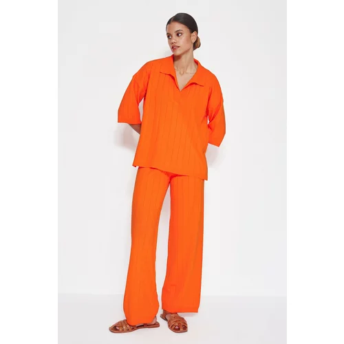 Trendyol Two-Piece Set - Orange - Regular fit