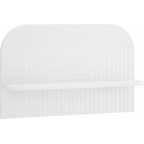  Zidna polica 2 kom. Bijela 60 x 13 5 x 37 5 cm Prerađeno drvo - Bijela 60 cm Slike