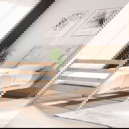  Okvir za krevet od masivne borovine 90x190 cm 3FT jednokrevetni Cene