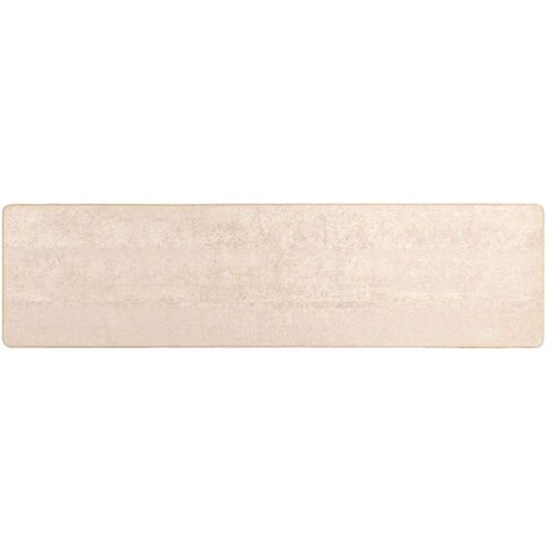  Tepih Print Krema 250 x 100 cm Poliester i PVC - Krema 100 x 250 cm Slike