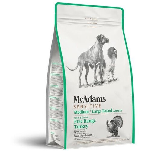 McAdams medium/Large Breed Sensitive Turkey 10kg Slike