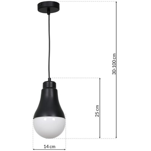  Luster na sajli HELIOS 1xE14/40W/230V Slike