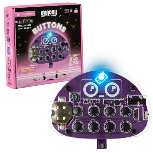 CIRCUITMES STEM dječje igračke Buttons robot za početnike 4514