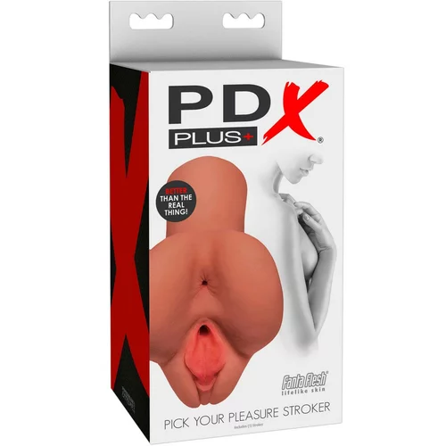 PDX Pick Your Pleasure - 2u1 masturbator za macu i guzu (prirodni)
