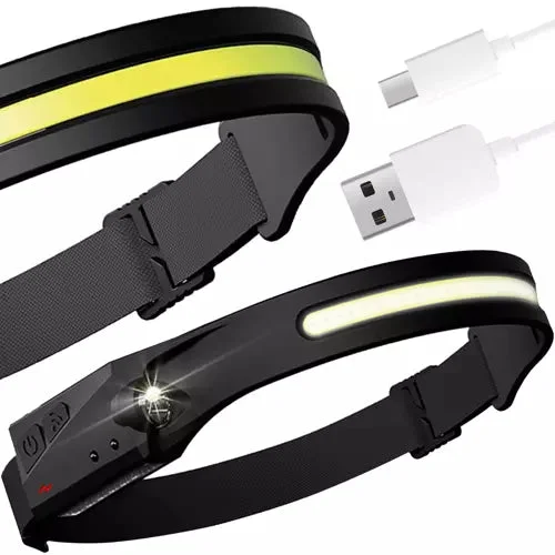 Trizand Led naglavna svetilka z usb c polnjenjem, (21231653)