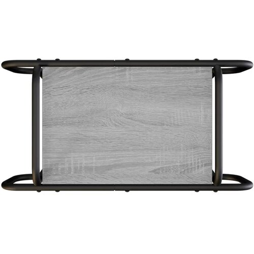  Stolić za kavu Siva Sonoma 60 x 30 x 51 cm Konstruirano drvo - Siva Sonoma 60 x 30 x 51 cm Slike