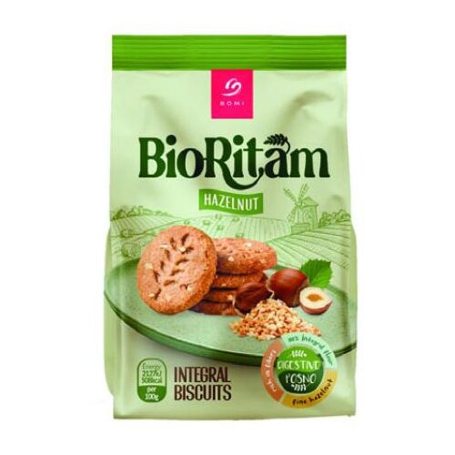 Bomi Integralni keks Bioritam le&amp;scaron;nik, 180g Slike