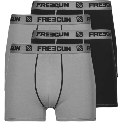 Freegun BOXERS COTON P2 X4 Crna