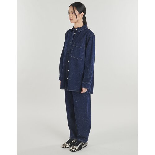 Minimum Jeans tapered MARIA HW ANKLE JEANS Modra Slike