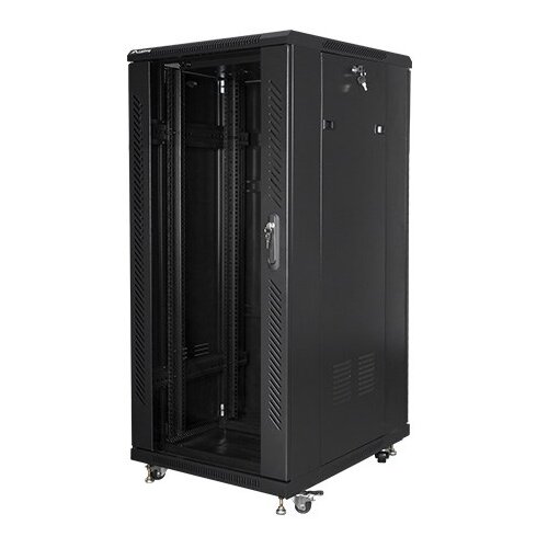 Lanberg FF01-6827-12B rack cabinet 27U Freestanding rack Black Cijene