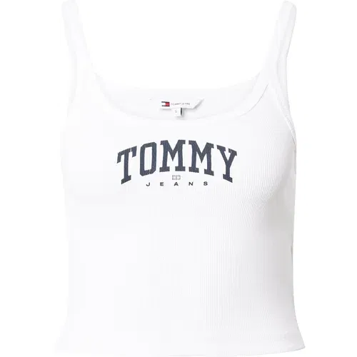 Tommy Jeans Top mornarska / bela