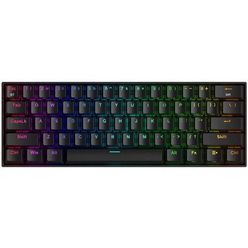 Redragon Draconic K530 PRO Mechanical Gaming Keyboard - BT/ RGB/ Brown switch/ Black Cene