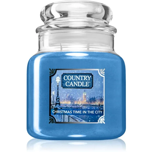 Country Candle Christmas Time In The City mirisna svijeća 453 g