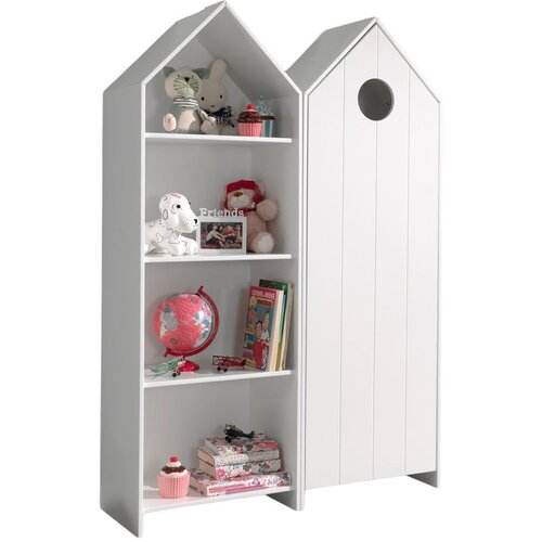 Vipack Bela odprta otro&amp;scaron;ka garderobna omara 115x171,5 cm CASAMI &amp;ndash; Slike