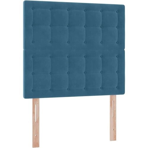  Krevet s madracem i skladi&amp;scaron;tem Tamno plava 90 x 200 cm Bar&amp;scaron;un Slike