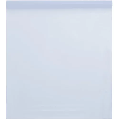 vidaXL Folija za okna statična matirana prozorna bela 90x1000 cm PVC