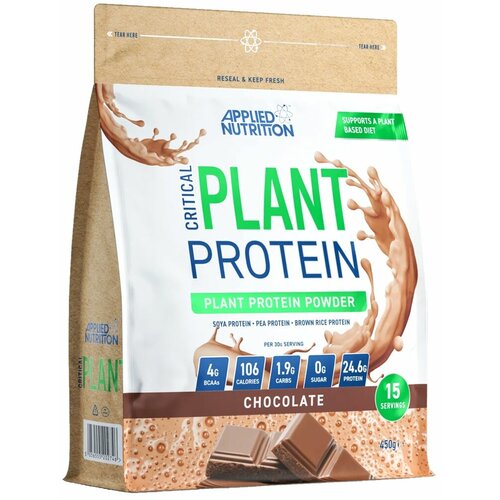 Applied Nutrition veganski plant protein critical čokolada 450g Slike