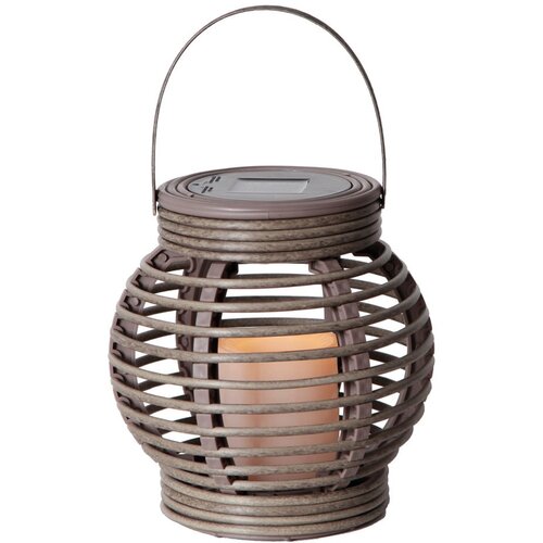 Star Trading smeđa solarna LED lampa prikladna za eksterijer Rotanga, visina 16 cm Cijene