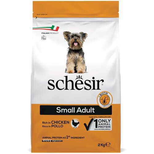 Schesir Dog Small Adult s piletinom – 2 kg Cijene