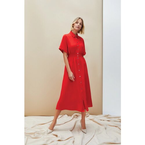 Marisse Women's Dress L-Su-4614 Red Cene