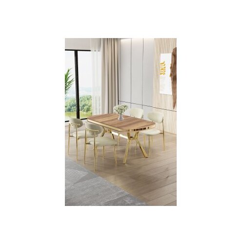 Hanah home Trpezarijski set, 5 dijelova, svijetlozelena Cene