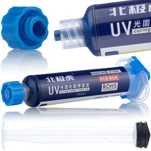 Rosfix soldermask modra 10ML s potisnikom, (21746466) Cene
