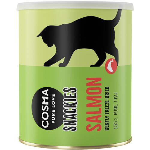  Varčno pakiranje Cosma Snackies Maxi Tube - 3 x losos (360 g) Cijene