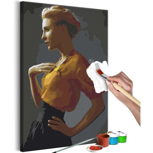  Slika za samostalno slikanje - Yellow Blouse 40x60 Cijene