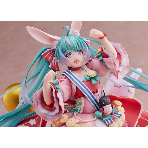 Square Enix HATSUNE MIKU 1/7 SCALE FIGURE - BIRTHDAY 2021 (PRETTY RABBIT VER.) BY SPIRITALE Slike