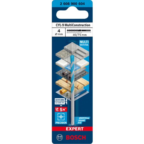 Bosch CYL-9 Multiconstruction 4 x 40 x 75 mm strokovnjak, (21105575) Slike