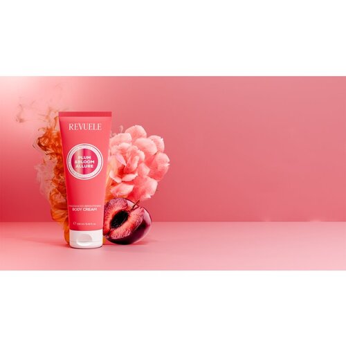 Revuele Plum &amp;amp; Bloom Allure Fragranced Brightening Body Cream posvetlitvena krema za telo z vlažilnim učinkom za ženske 250 ml Slike