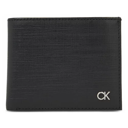 Calvin Klein Moška denarnica Ck Set Bifold 5Cc W/Coin K50K510879 Črna
