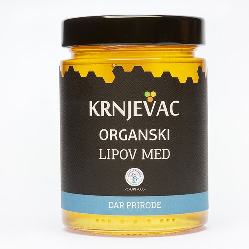 Krnjevac Organski lipov med 450g Slike