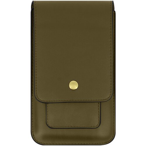 Avizar Univerzalna torbica za pas z dvojnim žepom za pametni telefon in držalo za kartico - zelena, (20626037) Cene