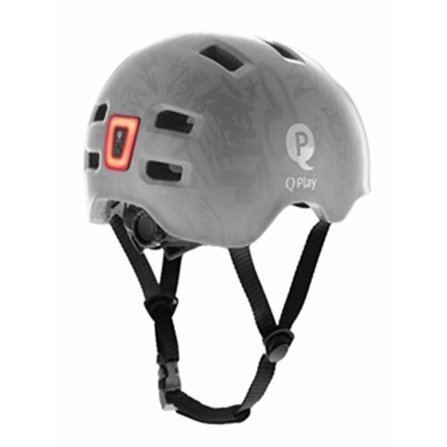 Qplay kaciga - tamno siva (S) 48–53cm Slike