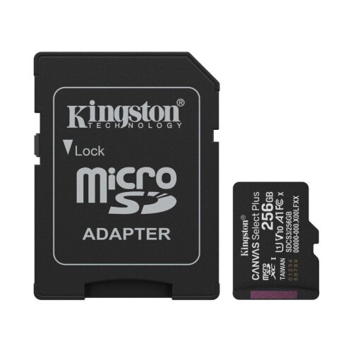 Kingston sdcs3/256gb/microsdxc/256gb/class10 u3/100mb/s-85mb/s+adapter Memorije kartice ( SDCS3/256GB ) Cene
