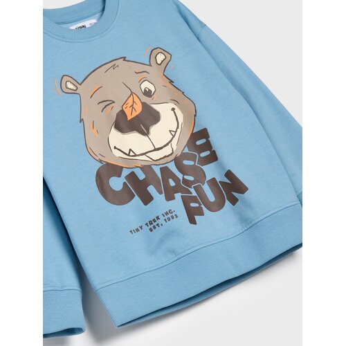Sinsay Crewneck majica s printom medvjedića od flisa Slike