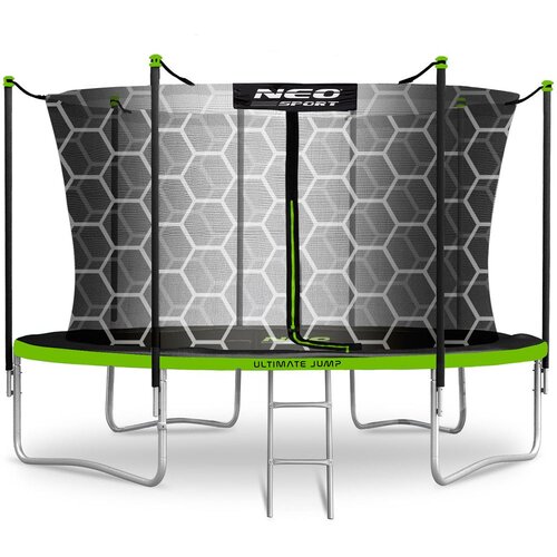  Vrtni trampolin Neo-Sport 15 ft / 465 cm s unutarnjom za&amp;scaron;titnom mrežom i ljestvama Slike