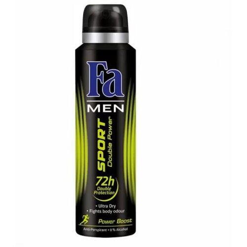 Fa Mu&amp;scaron;ki dezodorans Sport Double Power, 150 ml Slike